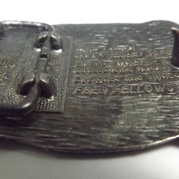 Hesston National Finals Rodeo Child's Buckle 1985 - Picture 2 of 6